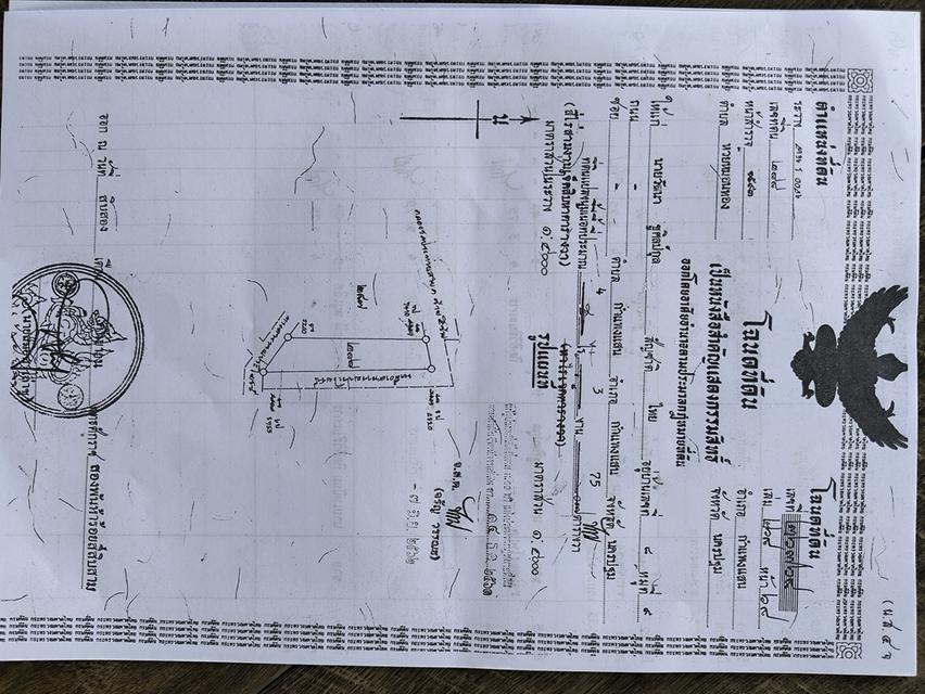 ที่ดินเปล่าติดถนนคอนกรีต