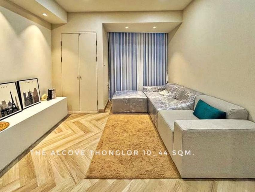 ให้เช่า คอนโด nice decoration 1 bedroom The Alcove ทองหล่อ 10 (ดิ แอลโคฟ ทองหล่อ 10) 44 ตรม. in mid of Ekkamai and Thong 4