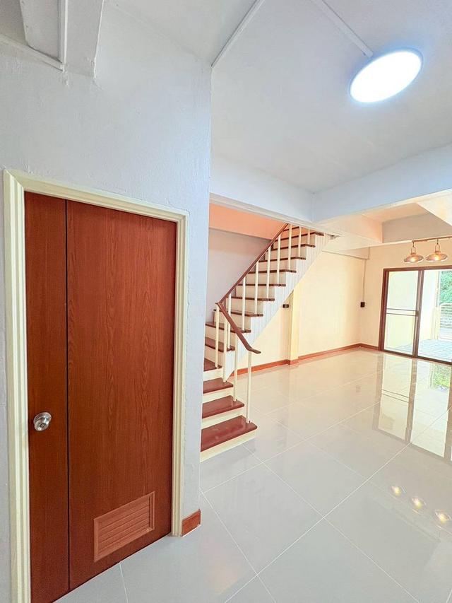 💛หมู่บ้านพร้อมจิตร บางใหญ่ 💛ทาวน์เฮาส์ 2 ชั้น  ถนนเมน โครงการมีระบบรักษาความปลอดภัยเข้า-ออกใช้คีย์การ์ด. ด้านหลังติดทุ่งนารับลมเย็นๆ 12