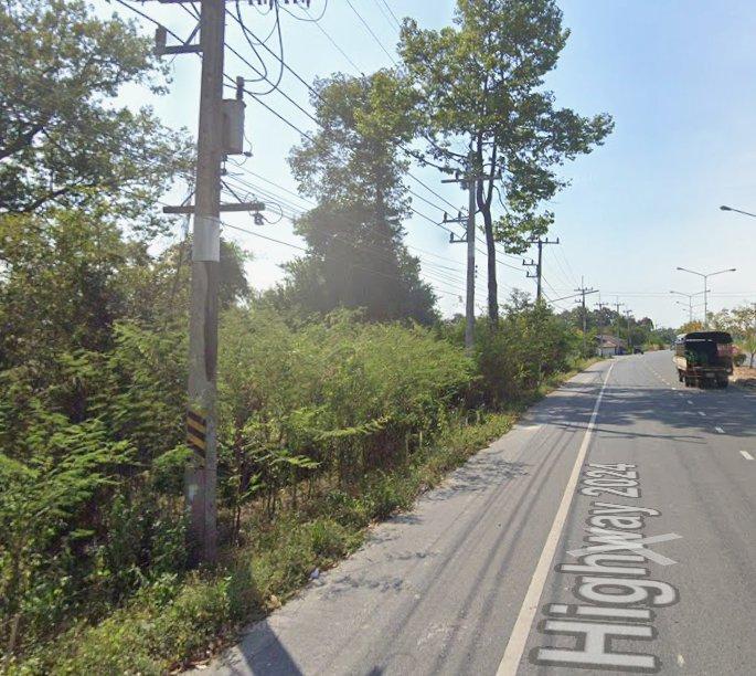 ขายที่ดินบ้านพริก 27 ไร่ ติดถนนสี่เลนเส้น2024 ใกล้ถนนเส้นสุวรรณศร33-2กม. อ.บ้านนา จ.นครนายก 3