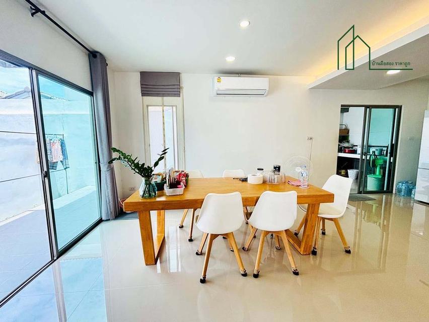 บ้านแฝดสไตล์บ้านเดี่ยว 2 ชั้น Life in the Garden โรงโป๊ะ-มอเตอร์เวย์ ชลบุรี 5