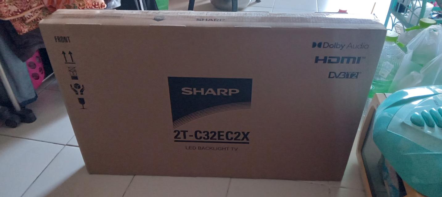 ขายทีวีSHARP 32นิ้ว รุ่น 2T-C32EC2X ใหม่ยังไม่ได้แกะกล่องครับ 2