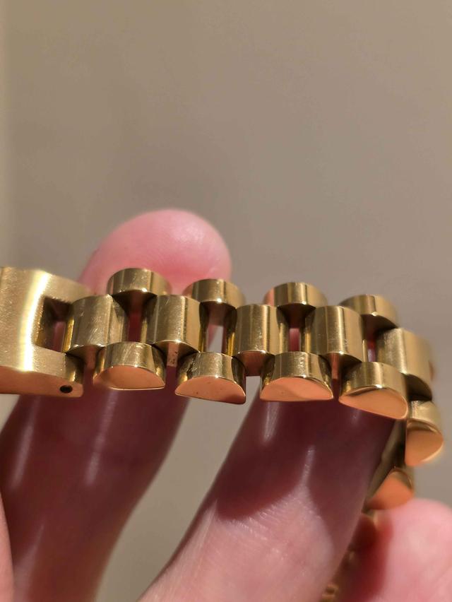 ของสะสม สร้อยข้อมือ ROLEX สวยสีทอง เก่าเก็บ น่าสะสม เดิมๆ หายาก เดิมๆ ขายตามสภาพ พร้อมส่ง รูปที่ 6