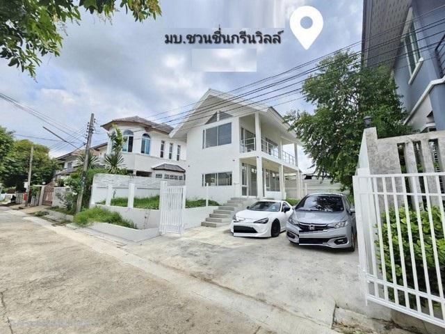 PB5141 ให้เช่าบ้านเดี่ยว หมู่บ้าน กรีนวิลล์-ชวนชื่น พุทธมณฑลสาย2 แขวงศาลาธรรมสพน์ บ้านสร้างใหม่