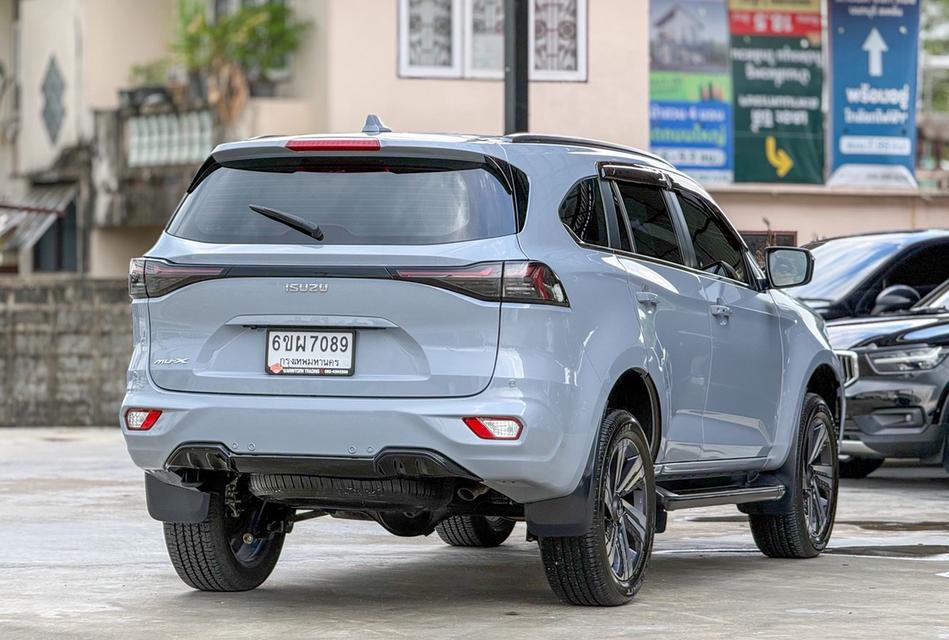 ปี 2024 ISUZU MU-X 2.2 ULTIMATE 2WD โฉม ปี24-ปัจจุบัน สีเทา ไมล์แท้ 6,259 km.Warranty ศูนย์ นาน 3 ปี