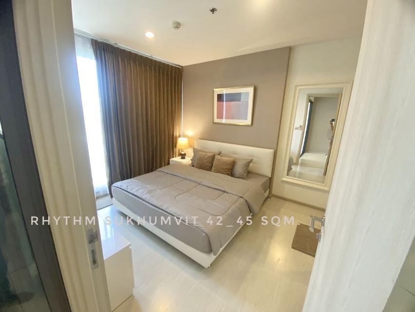 ให้เช่า คอนโด available now 1 bedroom RHYTHM สุขุมวิท42 (ริทึ่ม สุขุมวิท42) 45 ตรม. near BTS Ekkamai very convenient 4