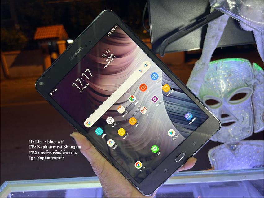 Samsung Tab A 8.0 จอ8นิ้ว 4G ใส่ซิมโทรได้ โหลดแอพได้ ใช้งานปกติ สภาพสวย