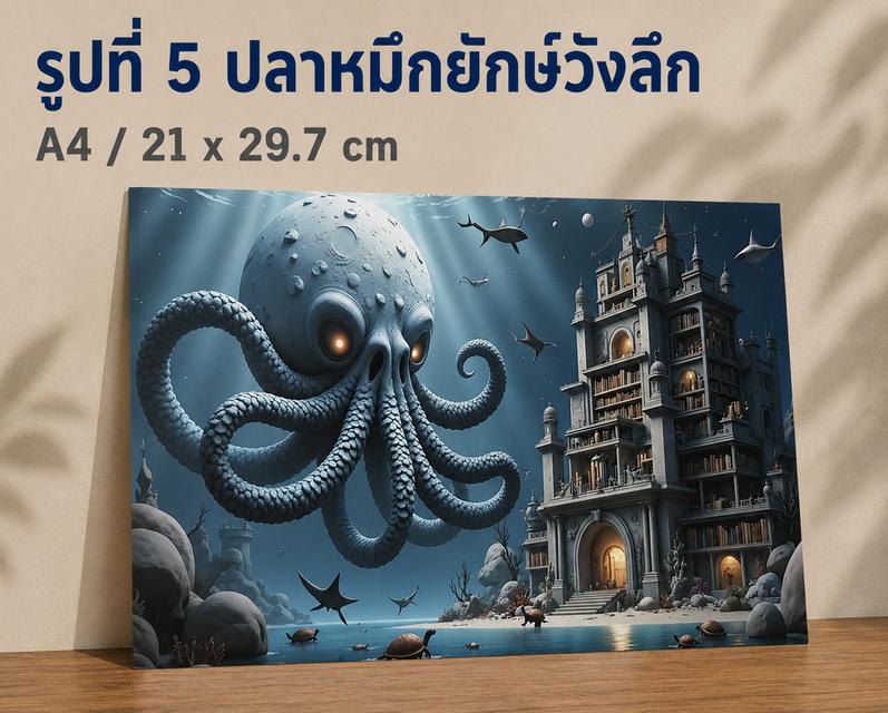 ภาพอาร์ตแนวแฟนตาซีใต้ทะเลลึก รูปที่ 5