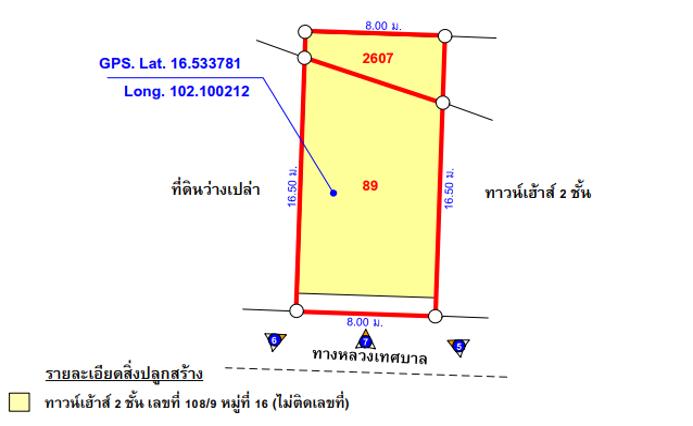 💝 ทาวน์เฮ้าส์ ชุมแพ ราคาพิเศษ! 💝 4