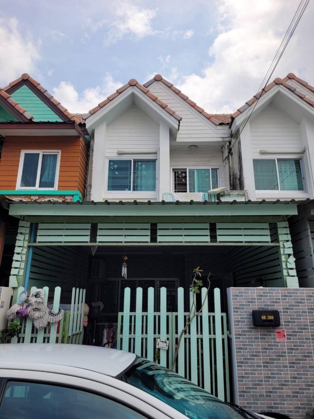 ขายทาวน์เฮ้าส์ บ้านรัชธานี 9 สายไหม 2 นอน 2 น้ำ 2 ชั้น 17 ตร.ว. เดินทางสะดวก 1
