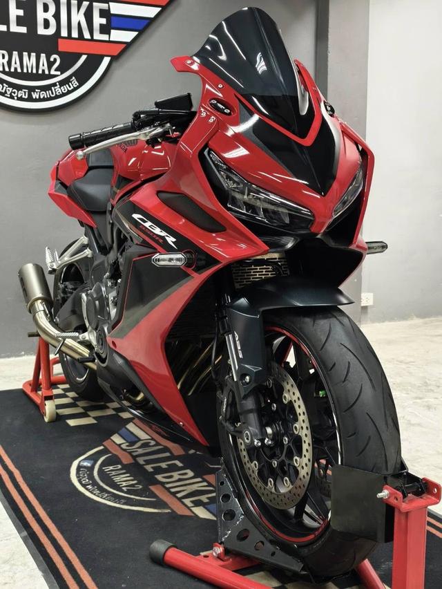 ออกรถ 0 บาท  CBR650R ABS หล่อๆตัวสุดท้าย เครื่องดำ รูปที่ 10