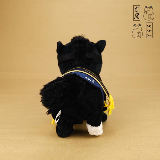 ตุ๊กตา ม้าแข่ง・NO.9・อิควิน็อกซ์・เดินได้ 🏇 Equinox・Standard 20 cm・SK Japan・Thoroughbred Collection ~ Tokotoko Gimmick・Horse Racing Toy Moving Plush ✨ รูปที่ 4