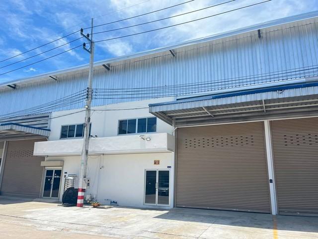 ให้เช่าโกดัง ใกล้อมตะเฟส 1-2-3-4 ผังม่วงลาย พื้นที่โกดัง 400 ตรม. พื้นรองรับน้ำหนักได้2ตัน 6
