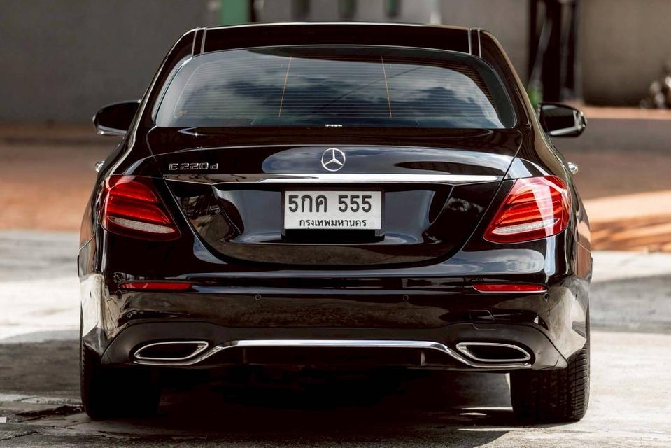 รหัสรถ PR555 Mercedes-Benz E220d (ดีเซล )AMG Dynamic W213 (2016)