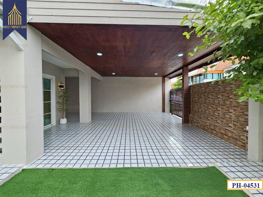 บ้านแฝดพฤกษา 33 บางบัวทองตกแต่งใหม่พร้อมของแถม 3