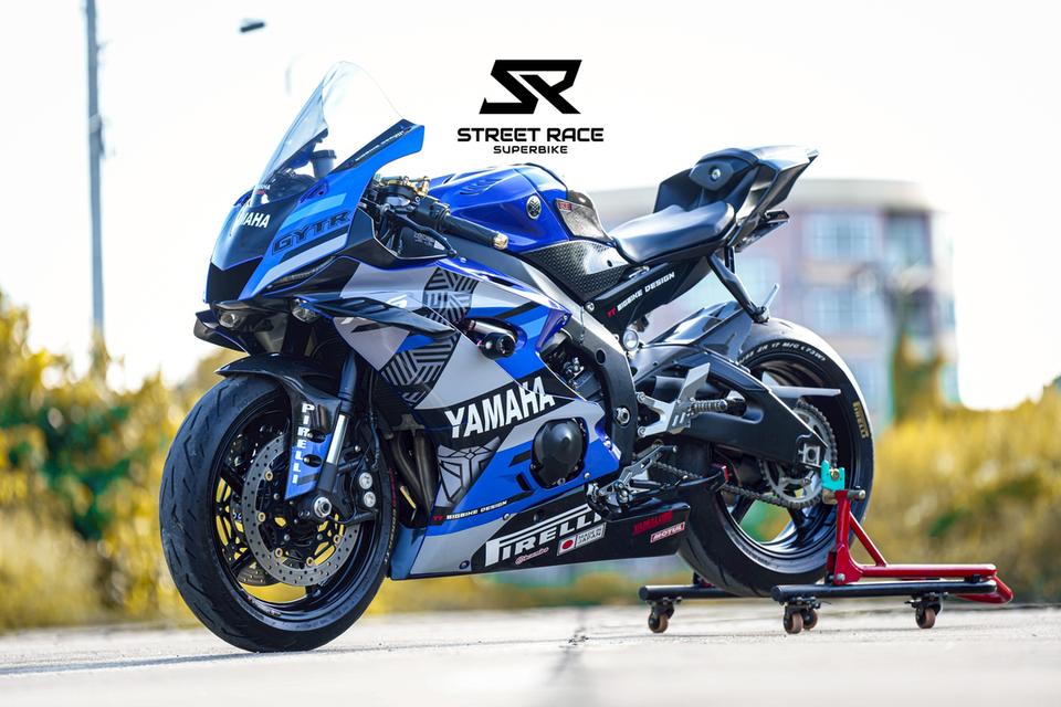 2021 Yamaha yzf-r6 น้ำเงิน รถปี 2021 รถสวย มือเดียว ของแต่งท่วมๆ 18