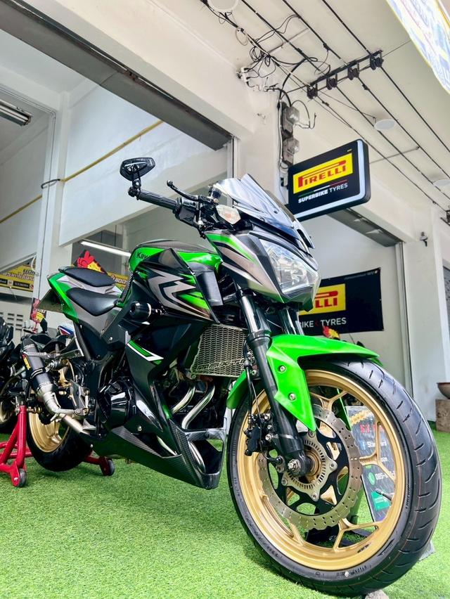 Kawasaki Z300 ปี2017 สีเขียว
