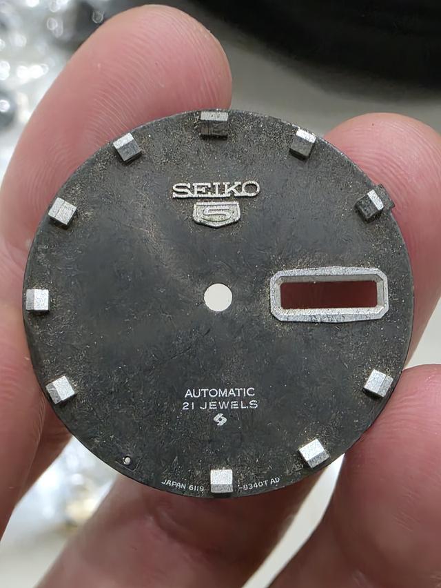 A.อะไหล่ หน้าปัด ไซโก้ 5 SEIKO 5 WATCH FACE ของเก่าเก็บ สวยหายาก รุ่นเก่า ขายตามสภาพ พร้อมส่ง