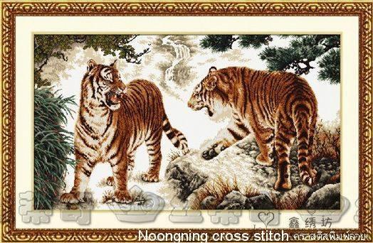 ร้าน Noongning Cross stitch ครอสติสพิมพ์ลาย จำหน่ายอุปกรณ์ครอสติส ภาพติดเพชร1299 6