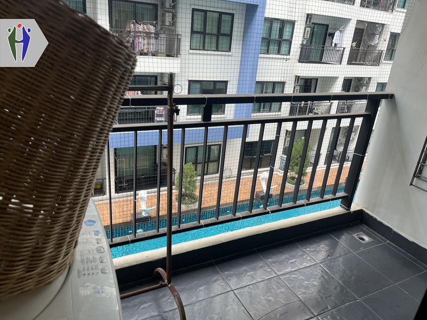 ให้เช่าคอนโดเดอะบลูเรสซิเด้นพร้อมอยู่ พัทยาใต้ 10,000 คอนโดขนาด 38 ตารางเมตร 1 ห้องนอน 1 ห้องน้ำ 1 ห้องนั่งเล่น พร้อมระเบียงกว้าง คอนโดนี้มีเฟอร์นิเ 6