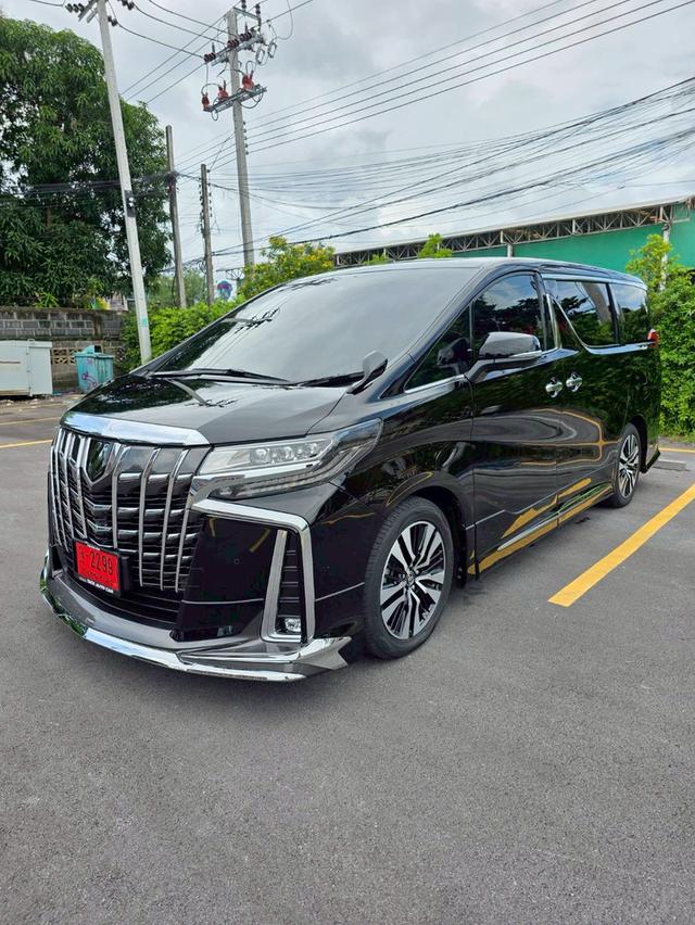 Toyota ALPHARD 2.5SC PACKAGE สีดำ ปี 2021 ไมล์ 50,000 กม. 