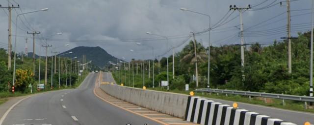 ขายที่ดินเปล่าติดถนนปากน้ำปราณ (ทางหลวง 3168) 48-0-0 ไร่ (120 ล้านบาท หรือ 2.5 ล้านบาท/ไร่) 2