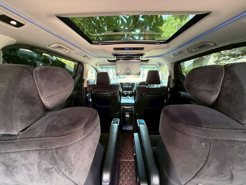 TOYOTA ALPHARD 2.5 SC PACKAGE ปี17 สีขาว เบนซิน รูปที่ 12