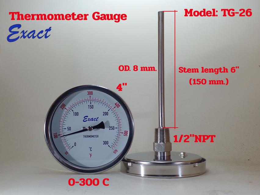 Thermometer Gauge , Temperature Gauge , Temp.gauge  มีสต็อกในไทย  เปิดใบกำกับภาษีได้ พร้อมส่งด่วน ส่งไว รูปที่ 5