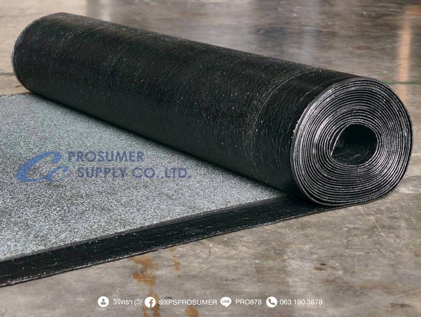 จำหน่ายแผ่นเมมเบรนกันซึม ชนิดเป่าไฟ ( WATERPROOF MEMBRANE )