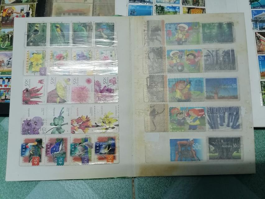 แสตมป์​สะสมเก่า+ใหม่​ ทั้งไทย​ และต่างประเทศ รูปที่ 5