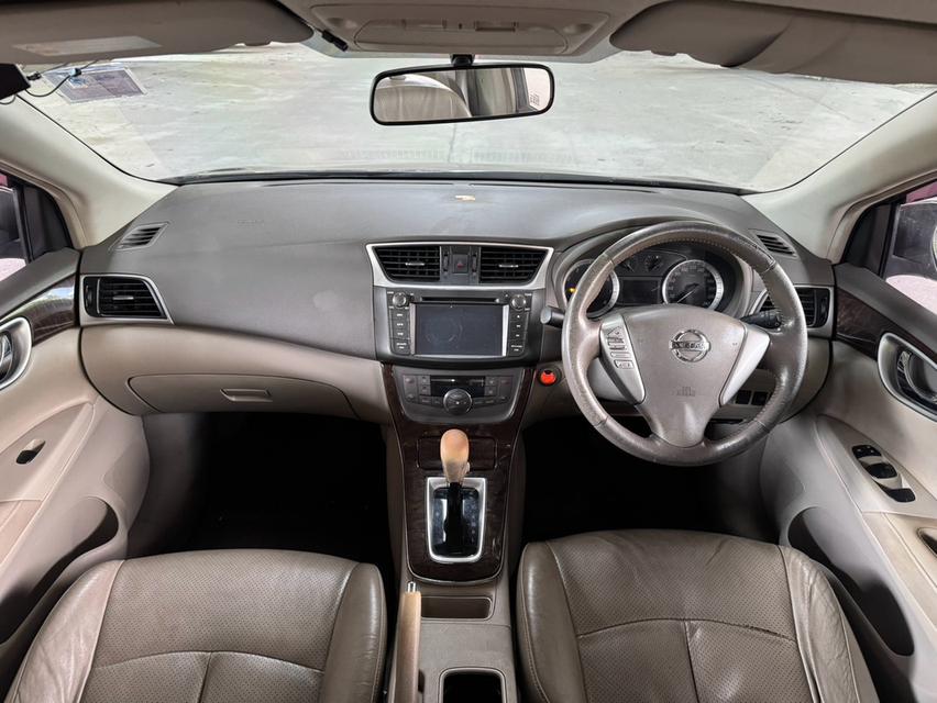 2013 Nissan Sylphy 1.6 V AT รถสวย มือเดียวป้ายแดง รูปที่ 10