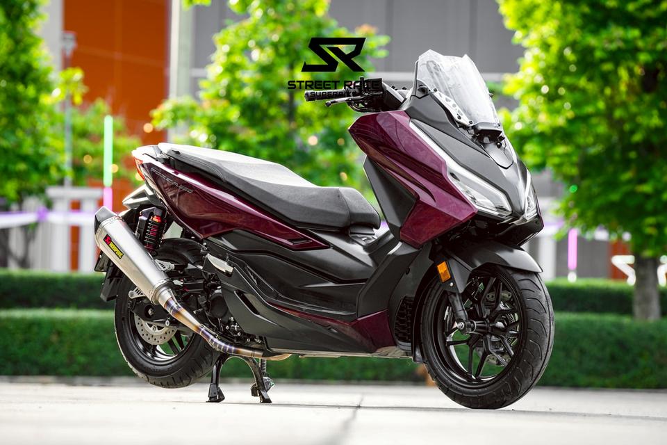 Honda forza350 ปี 2023 สีแดง สภ 9