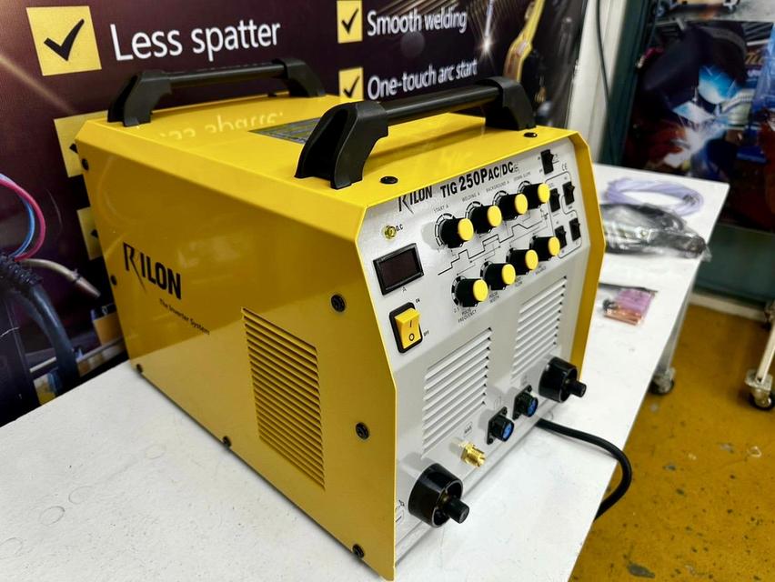 เครื่องเชื่อมอลูมิเนียม TIG250PACDC 220V RILON 250แอมป์
