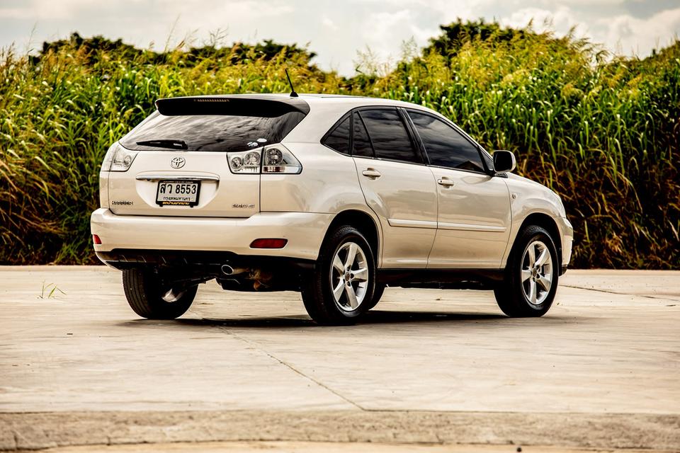 Toyota Harrier Rx240G ปี 2006 เกียร์ Auto สีน้ำตาล ซันรูฟ
