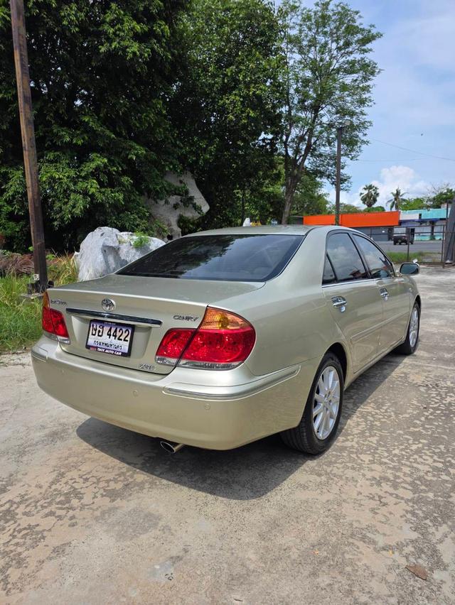Toyota Camry 2.4 Q สีทอง ปี 2005 ไมล์ 170,000กม. 4