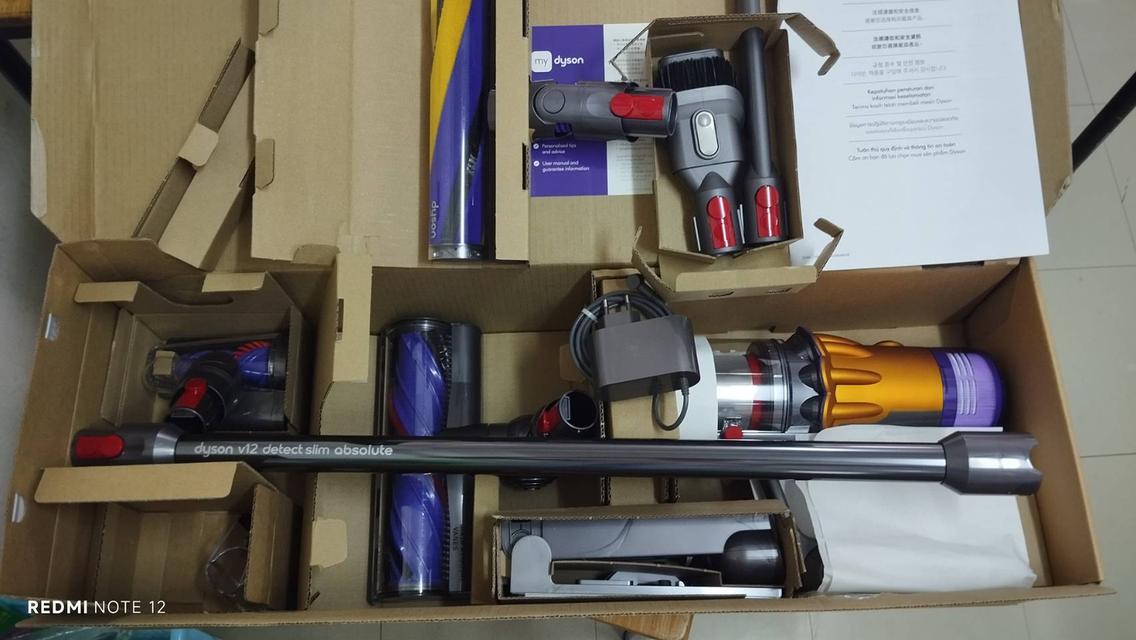 เครื่องดูดฝุ่น Dyson V12 detect slim 3