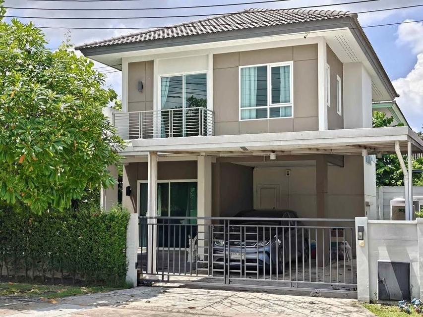 ให้เช่า บ้านเดี่ยว แปลงมุมติดสวน หมู่บ้าน เซน โทร รังสิต คลอง 4