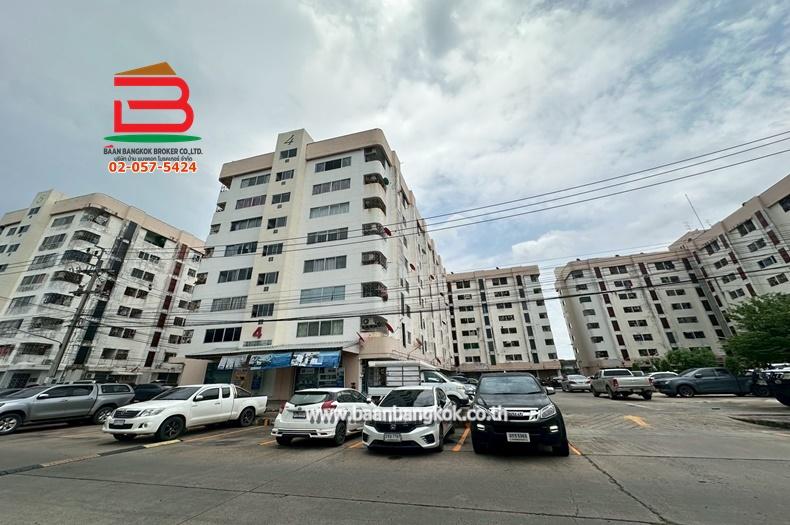 ห้องชุดคอนโด ถนอมมิตรพาร์ค (ตึก4) เนื้อที่ 24.7 ตรม. ถนนวัชรพล แขวงท่าแร้ง เขตบางเขน กรุงเทพมหานคร