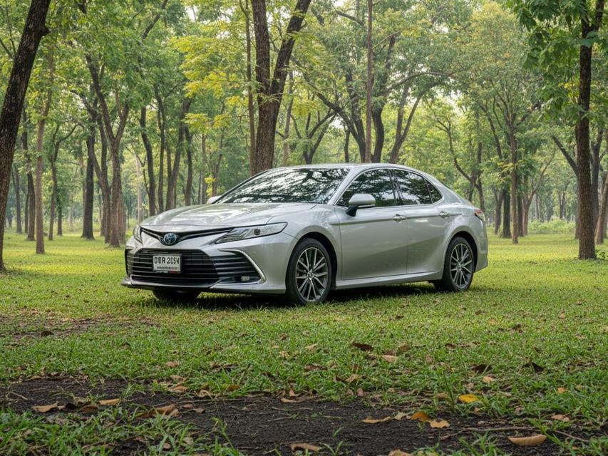 🔥ฟรีดาวน์ รถสวยมือเดียว ปีใหม่ ขับดีมาก Toyota CAMRY 2.5 HEV PREMIUM AT ปี 2022