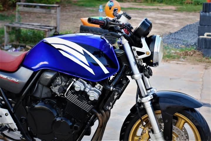 Honda CB400 สีน้ำเงิน 9