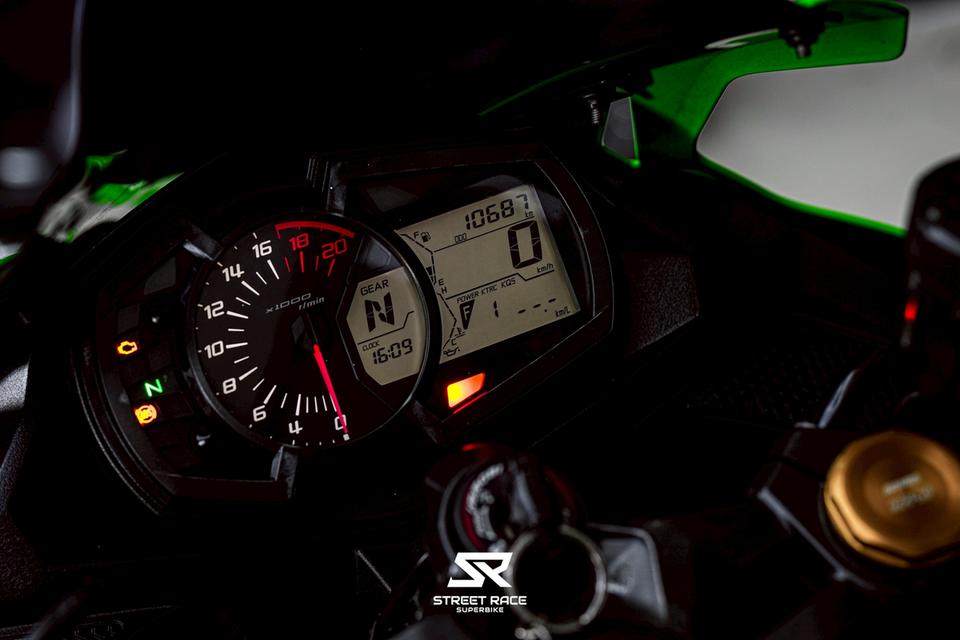 🔥 kawasaki zx-25r se ปี 2021 ตัวท็อป เสียงหวานสี่สูบ 🔥 ฿155,000 รูปที่ 6