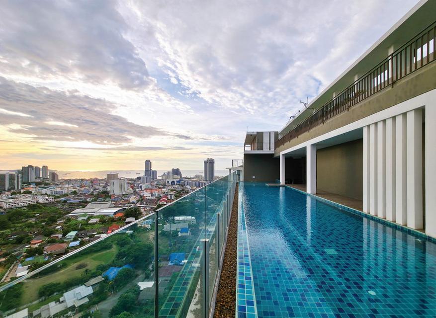 ให้เช่า พลัส คอนโด ศรีราชา ใกล้โรบินสัน ศรีราชา 34 ตารางเมตร 1 ห้องนอน ชั้น12A วิวภูเขา ตกแต่งครบ 7