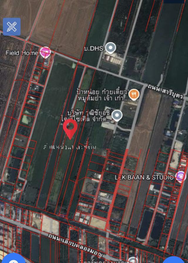 ขายที่ดินเปล่า เนื้อที่ 23-1-96 ไร่ ถนนสารีบุตร แขวงทับยาว เขตลาดกระบัง กทม. 5