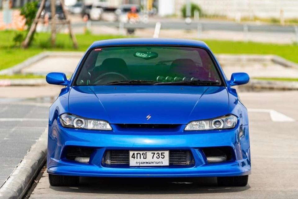 NISSAN SILVIA S15 สีน้ำเงิน ปี 2000 