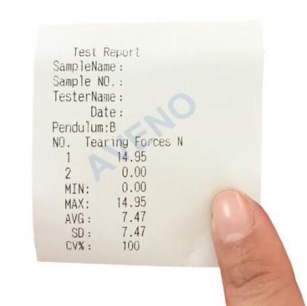 ขายเครื่องมือทดสอบทางด้านสิ่งทอ เป็นเครื่องทดสอบแรงฉีก แบบ Elmendorf Tearing Tester รูปที่ 5