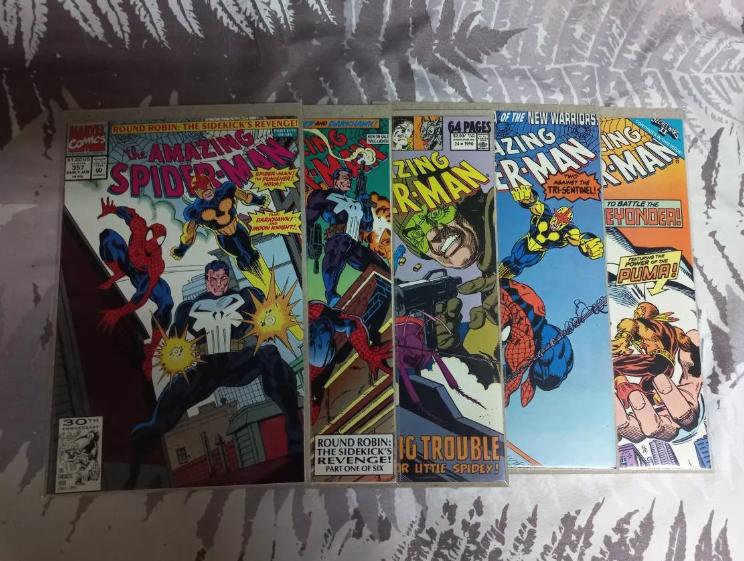 Spider-Man Comic Books 📚 หนังสือการ์ตูนภาษาอังกฤษ สไปเดอร์แมน/สไปเดอร์-แมน English Book มาร์เวล/MARVEL ภาพยนตร์/เล่ม 2
