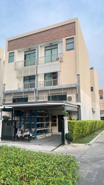 PP466 ขายโฮมออฟฟิศ 3.5 ชั้น โครงการ ดิสทริค เอกมัย-รามอินทรา DISTRICT Ekkamai-Ramintra ซอยรามอินทรา 40 บ้านสวย เหมาะซื้ออยู่อาศัยทำออฟฟิศ ไลฟ์สด ขายขอ 1