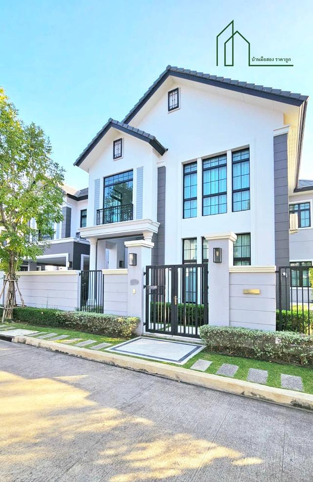 บ้านเดี่ยวหลังใหญ่ The Palazzo ปิ่นเกล้า-บรมฯ ทางคู่ขนาน ถ.บรมราชชนนี หลังมุม 14