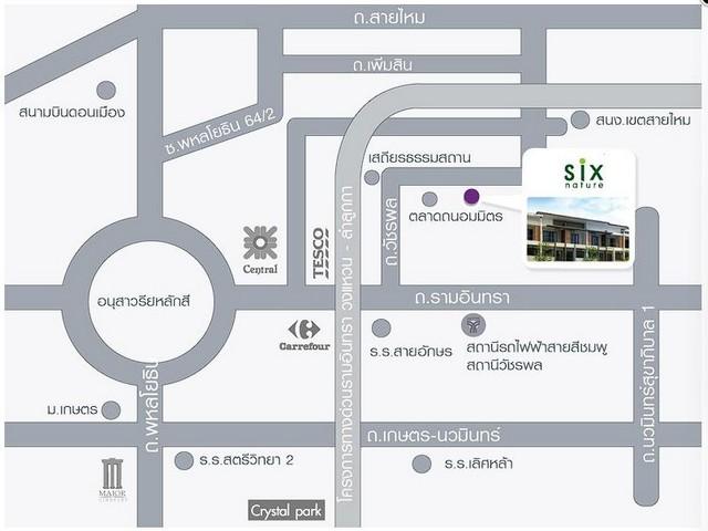 PB5701 ขายทาวน์โฮม 3 ชั้น โครงการ ซิกเนเจอร์ วัชรพล รามอินทรา65 ติดตลาดถนอมมิตร  15