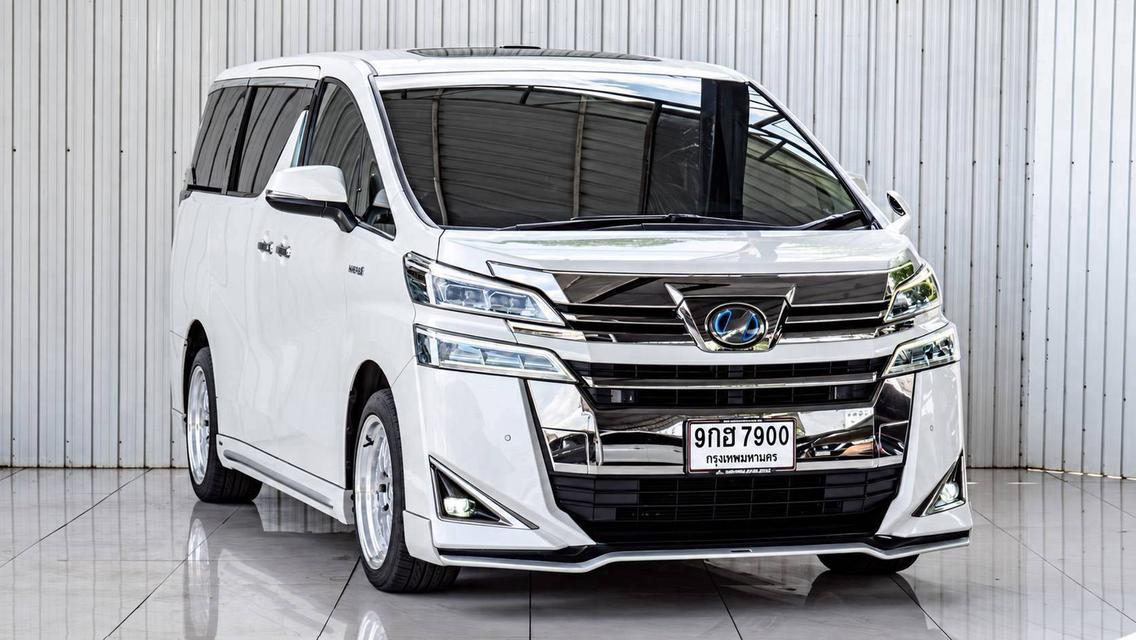 TOYOTA VELLFIRE 2.5 HEV E-FOUR ปี 2020 สีขาว โฉม ปี15-23